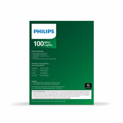Philips 100ct shop christmas lights