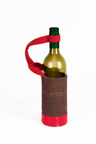 BOTOLE Unique Bottle Gifter Carrier Organic Handmade with Handle Perspective: back