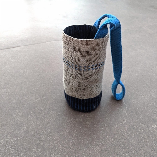 BOTOLE Unique Bottle Gifter Carrier Organic Handmade with Handle Perspective: back