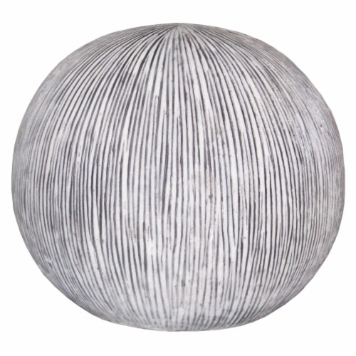 1 X 16 X 14 Sandstone Ribbed Finish Outdoor Light - Ball 1 X 16 X 14 Sandstone Ribbed Finish Outdoor Light - Ball