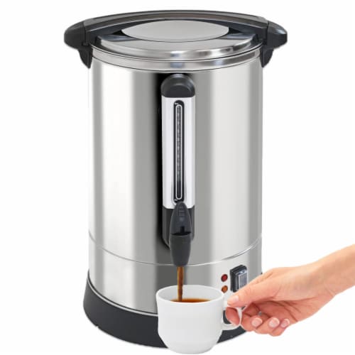 PartyHut 100 Cup Commercial Coffee Urn Brewing Broiler Coffee Maker 1 each Foods Co