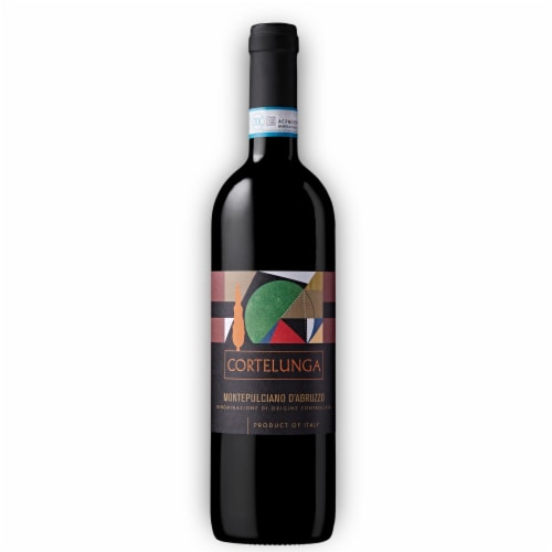 Cortelunga Montepulciano D'Abruzzo Italian Red Wine Perspective: back