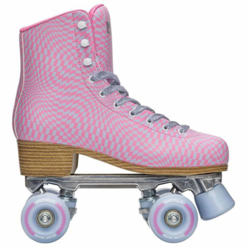 Impala Rollerskates - Wavy Check - (US Men's 4) US Woman Size 6 Perspective: back