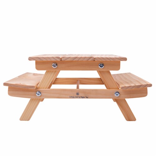 Bigjigs Toys, Picnic Bench Perspective: back