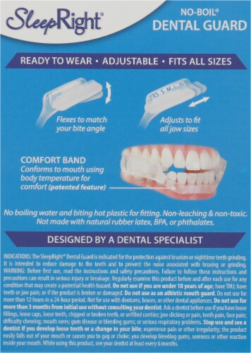 SleepRight Select-Comfort Dental Guard Perspective: back