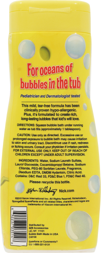 Bubble bath spongebob deals