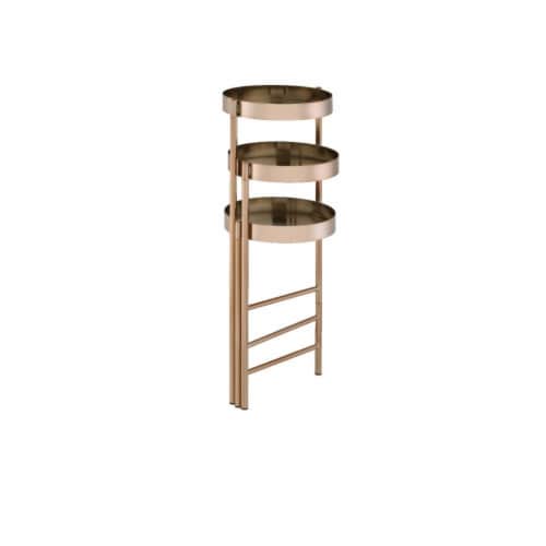 Ergode Plant Stand Gold Perspective: back