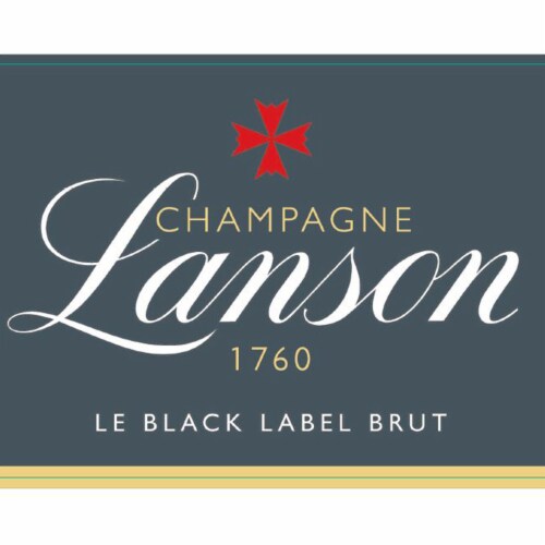Lanson Black Label Brut Champagne Perspective: back