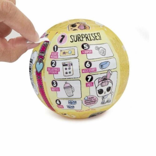 L.O.L. Surprise Eye Spy Pet Series 3 Wave 1 2pk Cat Yellow Ball