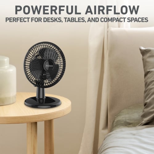 Holmes® 6 Inch Table Fan Perspective: back