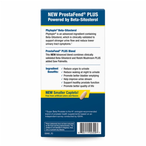 Super Beta Prostate Advanced® + Saw Palmetto Perspective: back