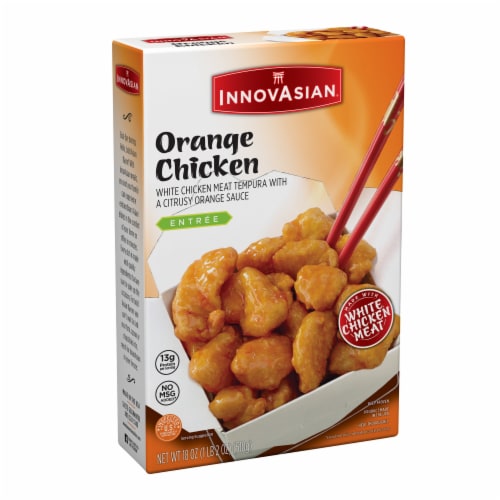 InnovAsian Orange Chicken Meal, Frozen Perspective: back
