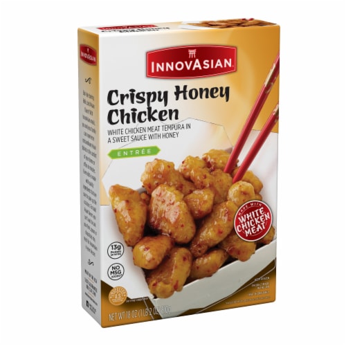 InnovAsian Crispy Honey Chicken Meal, Frozen Perspective: back