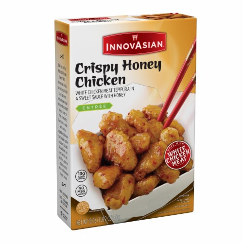 InnovAsian Crispy Honey Chicken Meal, Frozen Perspective: back