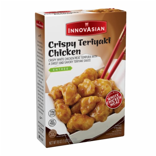 InnovAsian Crispy Teriyaki Chicken Meal, Frozen Perspective: back