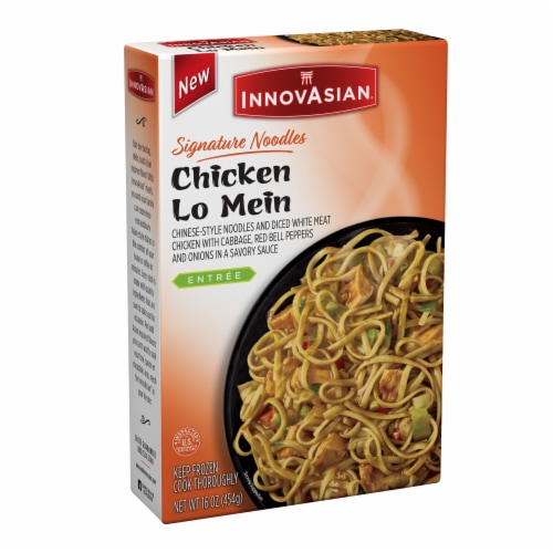 InnovAsian Chicken Lo Mein, Frozen Perspective: back