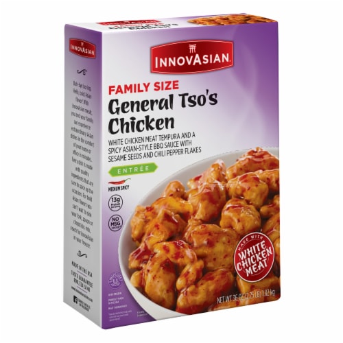 InnovAsian General Tso's Chicken Meal, Frozen Perspective: back
