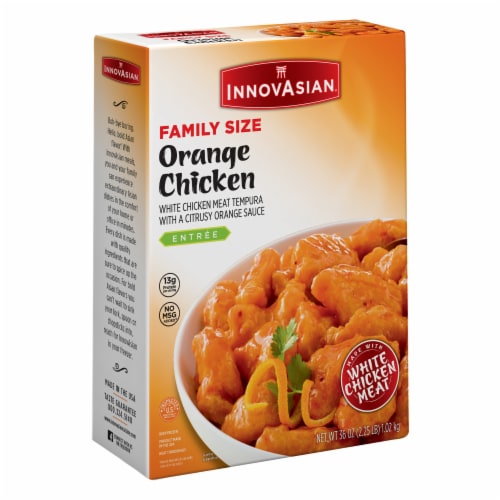 InnovAsian Orange Chicken Meal, Frozen Perspective: back