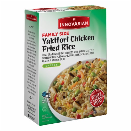 InnovAsian Yakitori Chicken Fried Rice Meal, Frozen Perspective: back