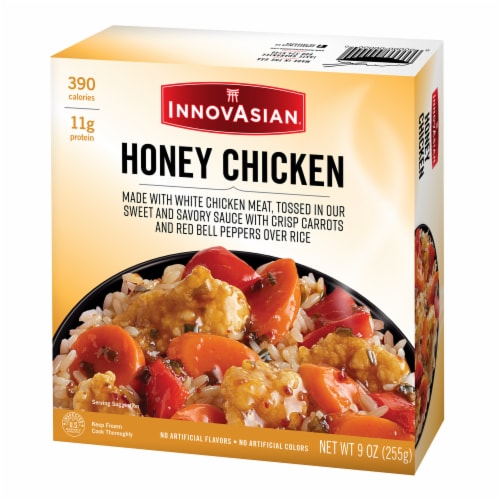 InnovAsian Honey Chicken Rice Bowl, 9 oz Perspective: back
