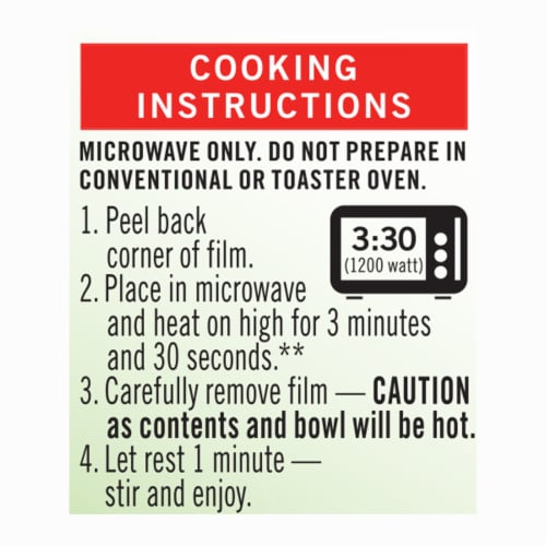 InnovAsian Cuisine Beef & Broccoli Rice Bowl Frozen Meal Perspective: back