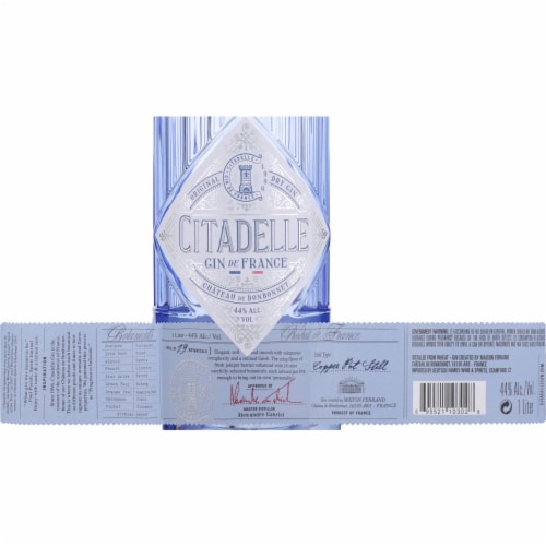 Citadelle Original Dry Gin Perspective: back