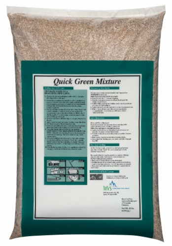 MVS® Quick Green Grass Seed Mix - 10Lb Perspective: back