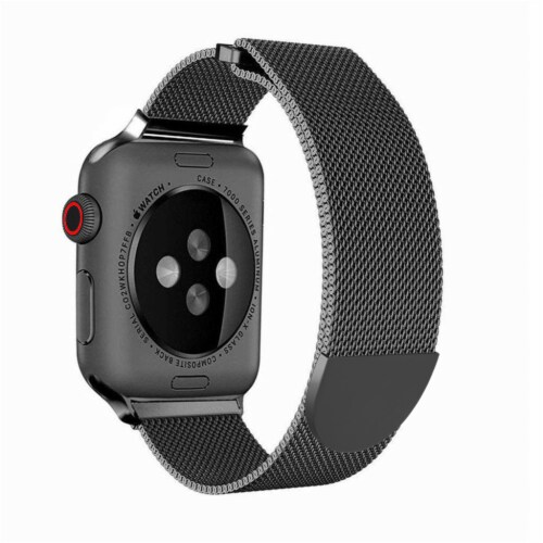 Infinity Black Stainless Steel Band for Apple Watch Series 1 2 3 4 5 6 SE Size 42mm 44mm 42mm 44mm Mariano s