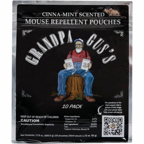 Grandpa Gus's Granular All Natural Mouse Repellent Pouch (10-Pack) GPP