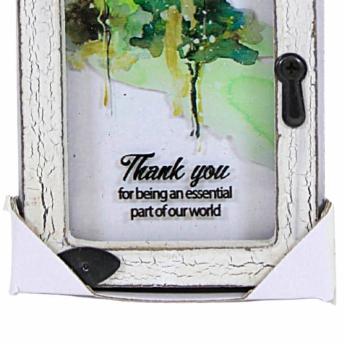 Holiday Ornament Window Message Ornament Mini Family Friend Professional Er75690 Thank Perspective: back
