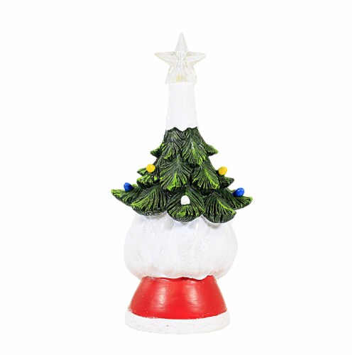 Ganz Santa With Tree Hat - One Figurine 7.5 Inch, Polyresin Ganz Santa With Tree Hat - One Figurine 7.5 Inch, Polyresin