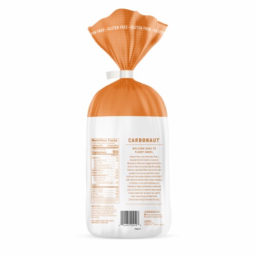 Carbonaut® Gluten Free Plain Bagels Perspective: back