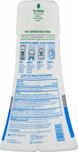 Smart Mouth™ Gum & Plaque Clean Mint Mouthwash Perspective: back