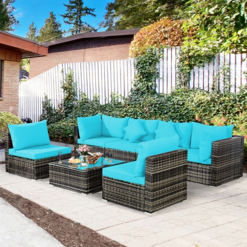 Turquoise clearance patio set