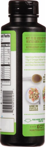 Manitoba Harvest Organic Hemp Seed Oil Perspective: back