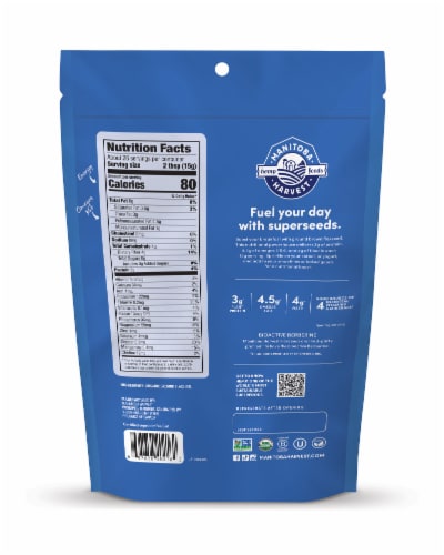 Manitoba Harvest® Organic Ground Flaxseed Perspective: back