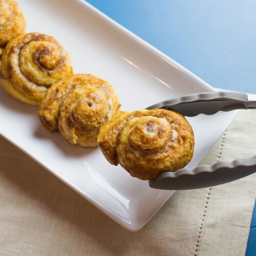 Baking Utensils, Silicone Kitchen Set with Stainless Steel Handles (3 Pieces) Perspective: back
