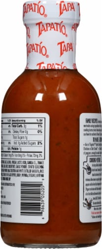 Tapatio® Classic Spicy Fajita Cooking Sauce Perspective: back