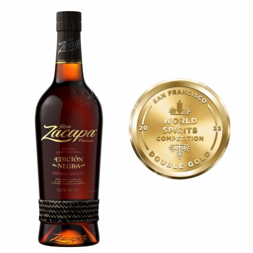 Zacapa Rum Edicion Negra Perspective: back