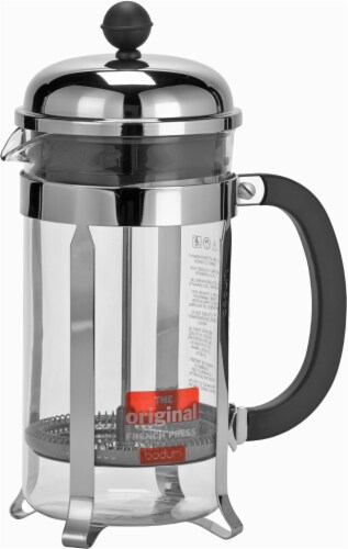 Bodum® Chambord French Coffee Press - Chrome Perspective: back