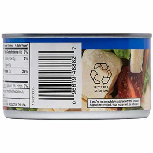 Kirkland Signature Chicken Breast, 12.5 oz - 6 count (Pack of 2) | total 12 count Perspective: back