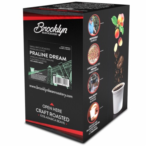 Brooklyn Beans Praline Dream Coffee Pods for Keurig 2.0 K-Cup Brewers, 40 Count Perspective: back