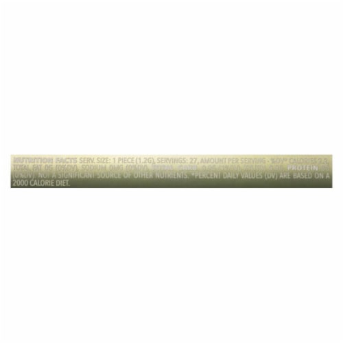Spry Natural Green Tea Gum Perspective: back