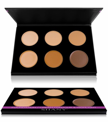 SHANY Cream Contour & Highlighting Palette Refill Perspective: back