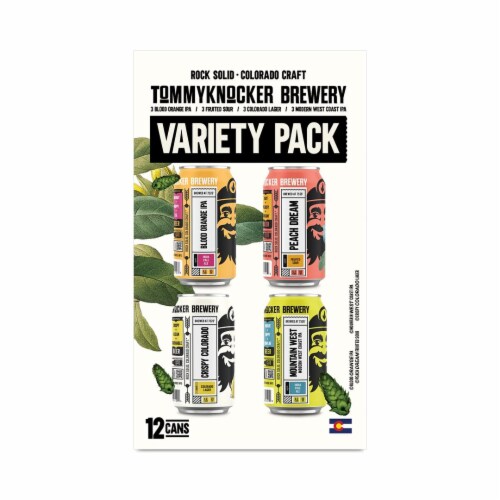 Tommyknocker Brewery Craft Beer Variety Pack Perspective: back