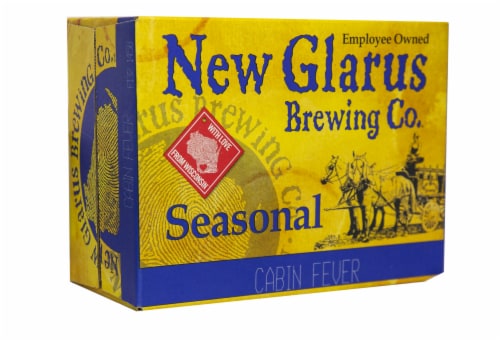 New Glarus Brewing Co® Cabin Fever Seasonal Craft Beer Perspective: back
