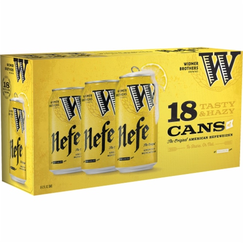 Widmer Brothers Brewing Hefe Hefeweizen Beer Perspective: back