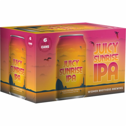 Widmer Brothers Brewing Juicy Sunrise IPA Perspective: back