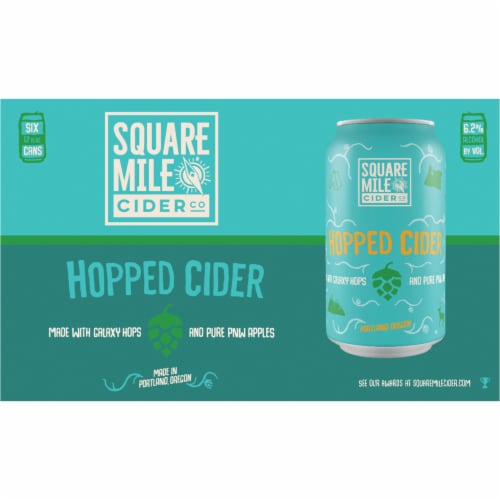 Square Mile Cider Co. Hopped Cider, 6 pk / 12 fl oz Ralphs