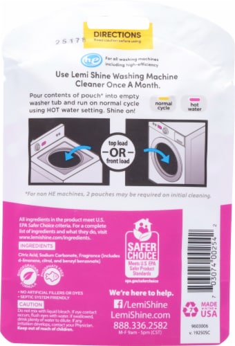 Lemi Shine® Washing Machine Cleaner, 1.76 oz - Kroger